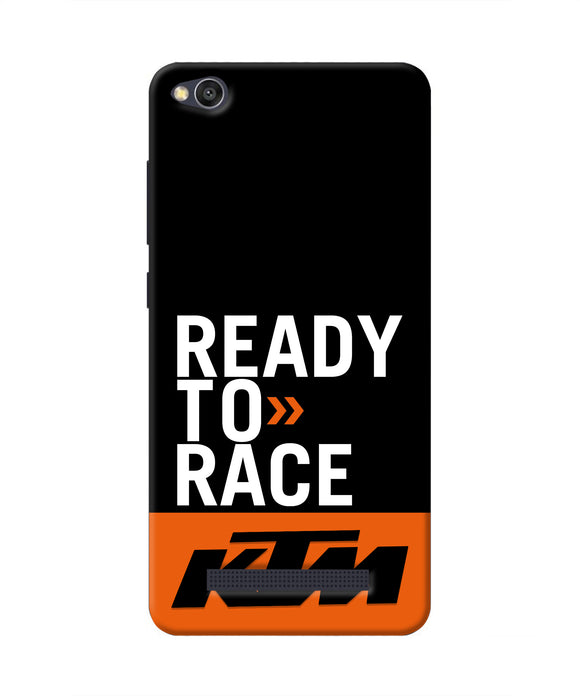 KTM Ready To Race Redmi 4A Real 4D Back Cover