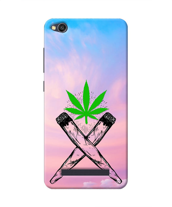 Weed Dreamy Redmi 4A Real 4D Back Cover