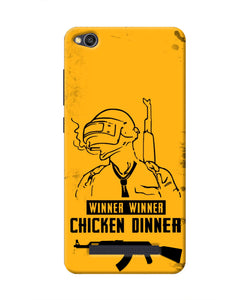 PUBG Chicken Dinner Redmi 4A Real 4D Back Cover