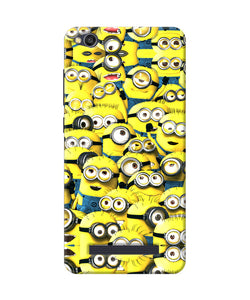 Minions Mini Crowd Redmi 4a Back Cover