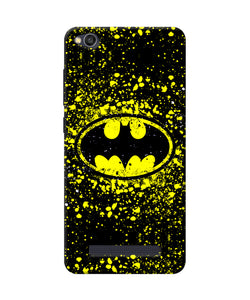 Batman Last Knight Print Yellow Redmi 4a Back Cover