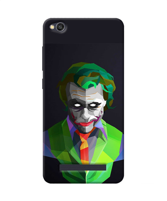 Abstract Joker Redmi 4a Back Cover