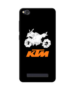 Ktm Sketch Redmi 4a Back Cover