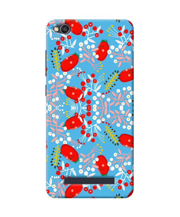 Small Red Animation Pattern Redmi 4a Back Cover