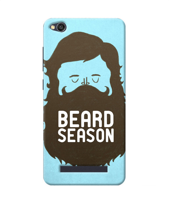 Beard Season Redmi 4a Back Cover