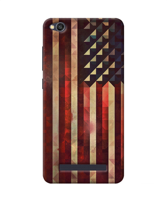 Vintage Us Flag Redmi 4a Back Cover