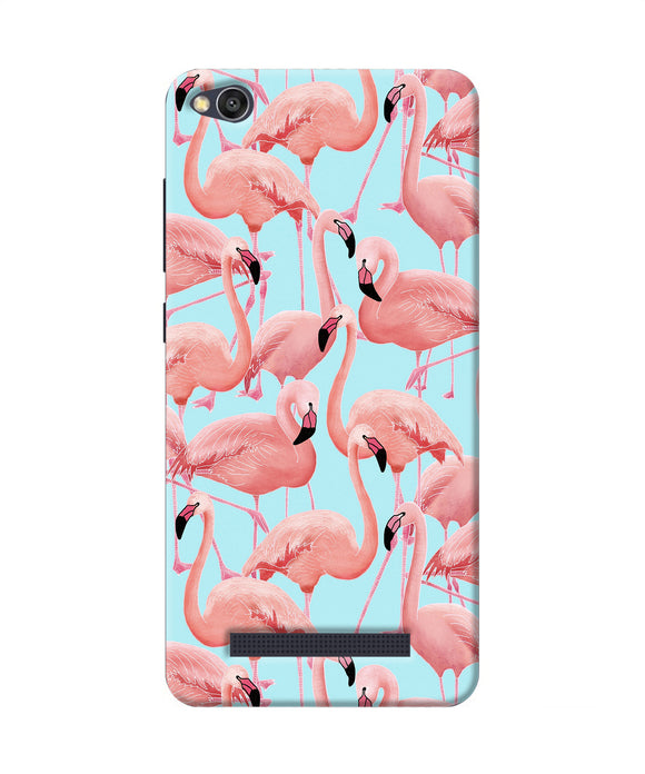 Abstract Sheer Bird Print Redmi 4a Back Cover