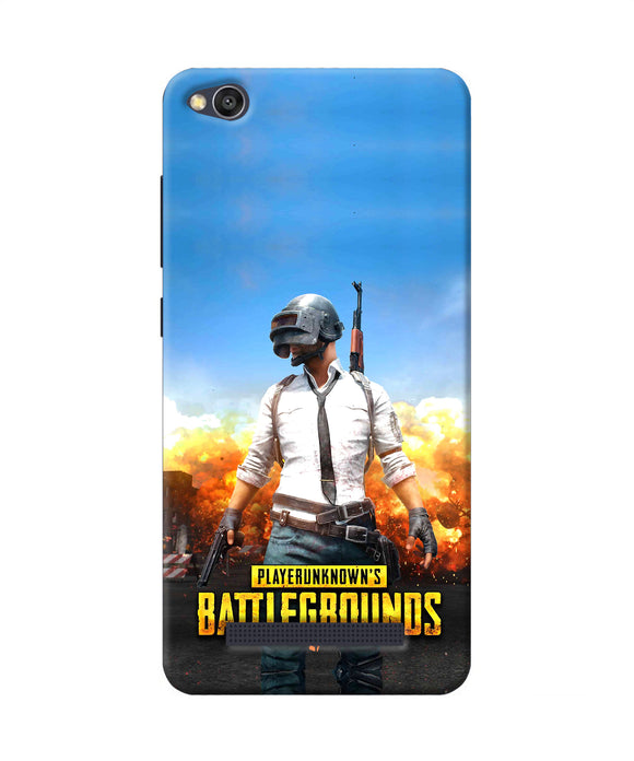 Pubg Poster Redmi 4a Back Cover