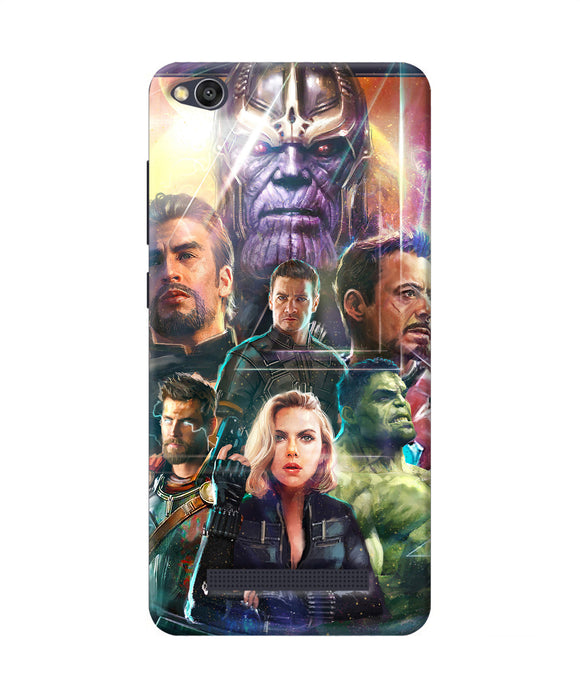 Avengers Poster Redmi 4a Back Cover