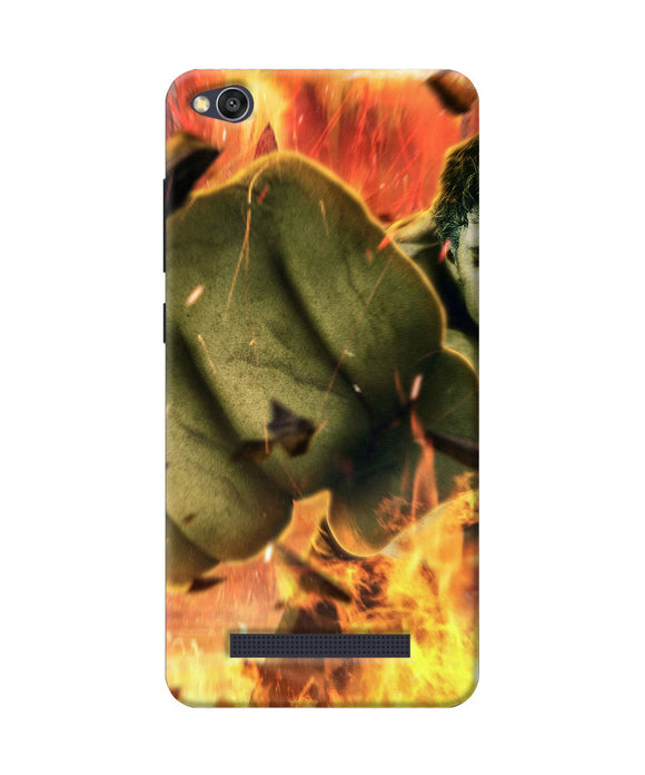 Hulk Smash Redmi 4a Back Cover