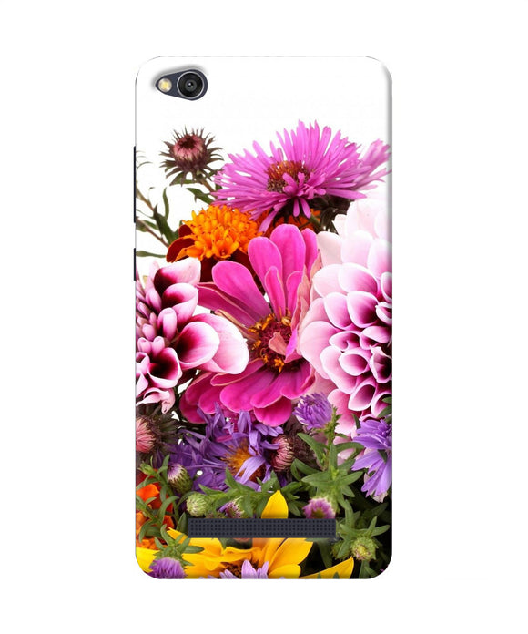 Natural Flowers Redmi 4a Back Cover