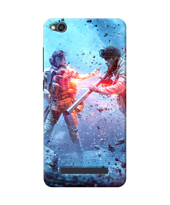 Pubg Water Fight Redmi 4a Back Cover