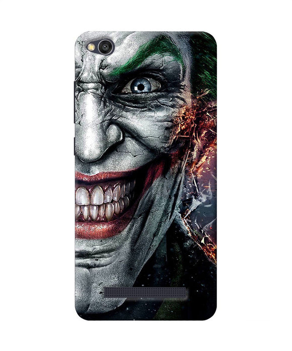 Joker Half Face Redmi 4a Back Cover
