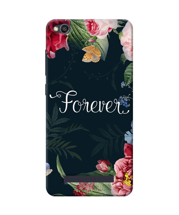 Forever Flower Redmi 4a Back Cover