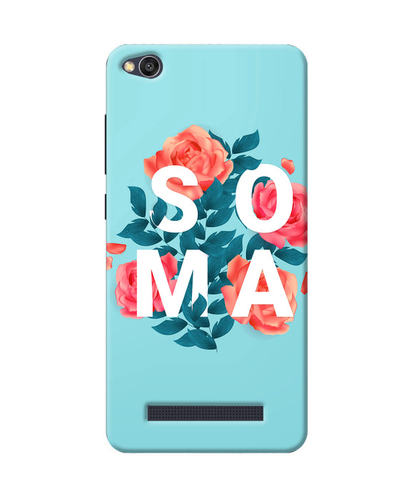 Soul Mate One Redmi 4a Back Cover