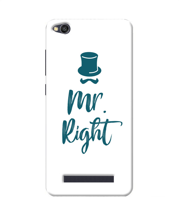My Right Redmi 4a Back Cover
