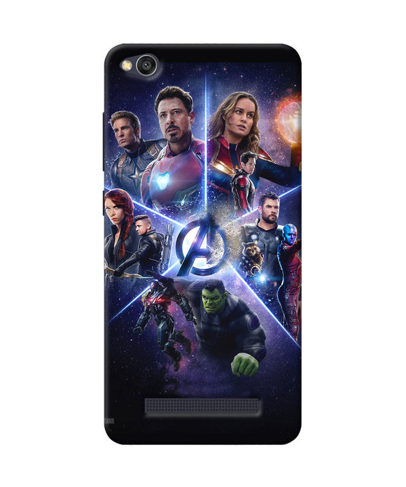 Avengers Super Hero Poster Redmi 4a Back Cover