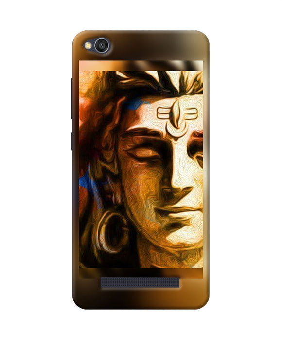 Shiva Painting Redmi 4a Back Cover