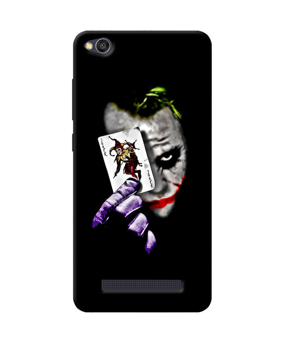 Joker Card Redmi 4a Back Cover