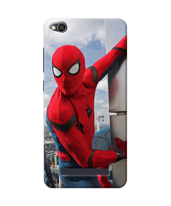 Spiderman On The Wall Redmi 4a Back Cover