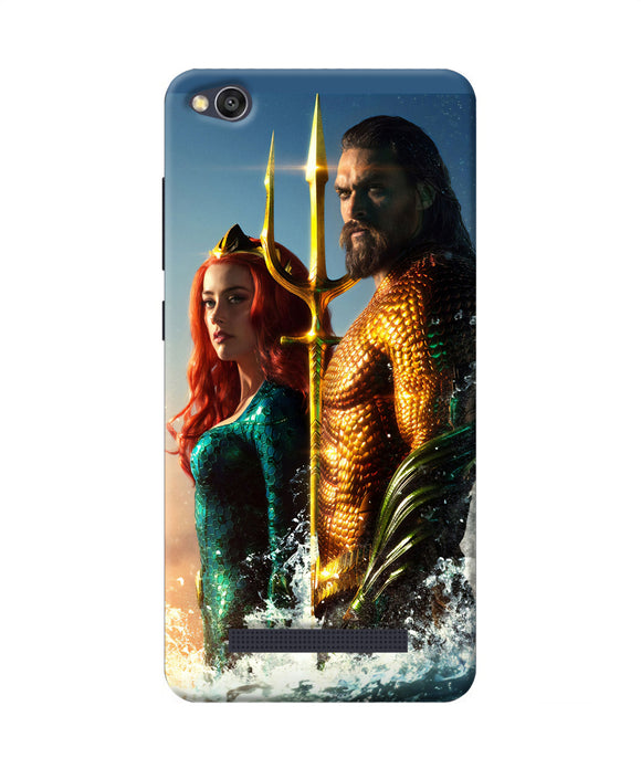 Aquaman Couple Redmi 4a Back Cover