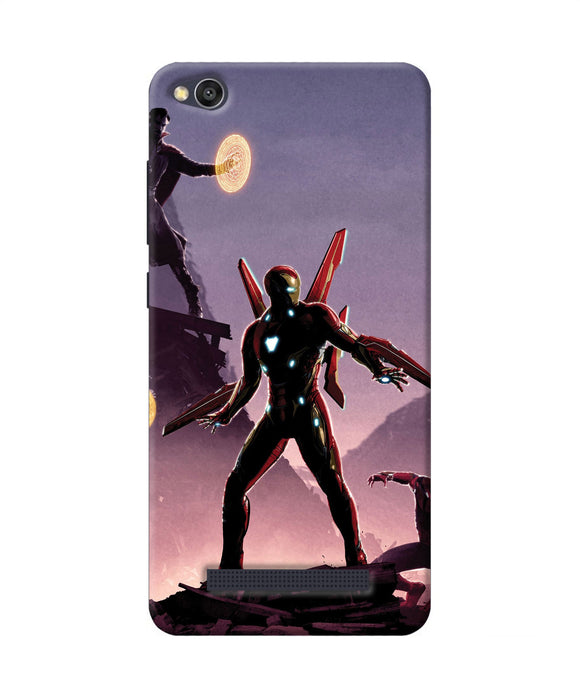 Ironman On Planet Redmi 4a Back Cover