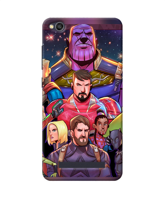 Avengers Animate Redmi 4a Back Cover