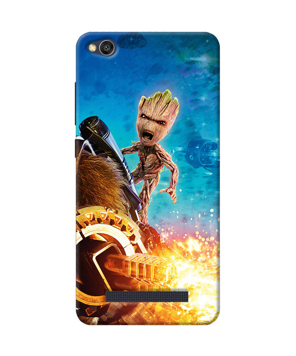 Groot Angry Redmi 4a Back Cover