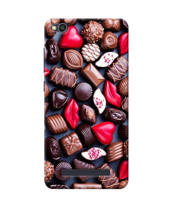 Valentine Special Chocolates Redmi 4a Back Cover