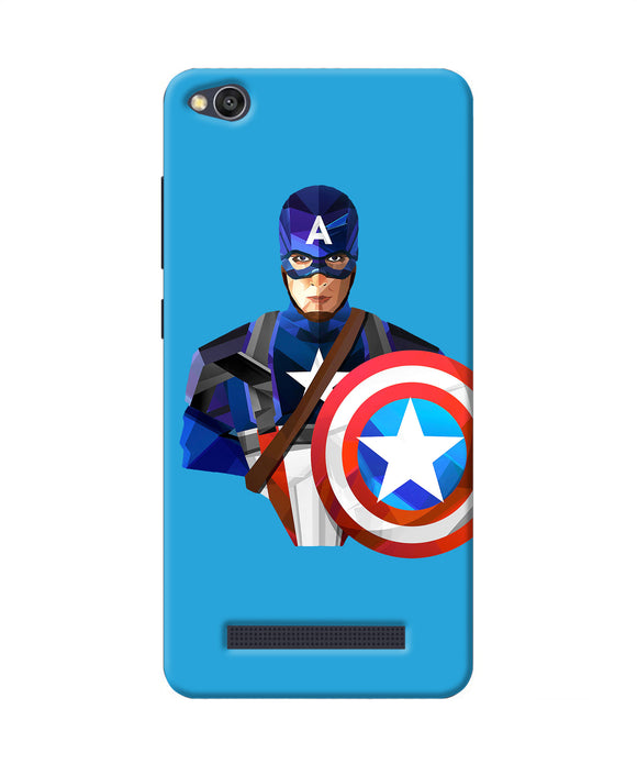 Captain America Character Redmi 4a Back Cover