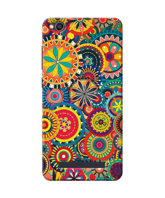 Colorful Circle Pattern Redmi 4a Back Cover