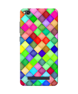 Abstract Colorful Squares Redmi 4a Back Cover