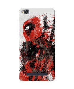 Deadpool Rugh Sketch Redmi 4a Back Cover