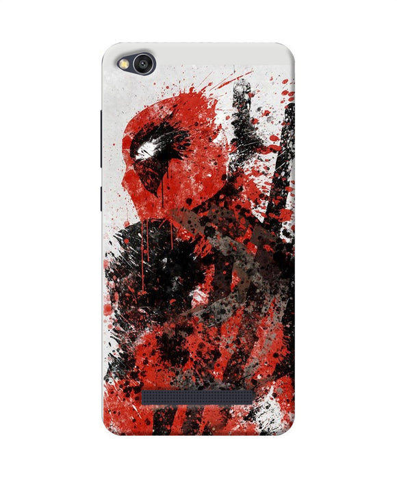 Deadpool Rugh Sketch Redmi 4a Back Cover