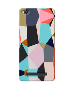 Abstract Colorful Shapes Redmi 4a Back Cover