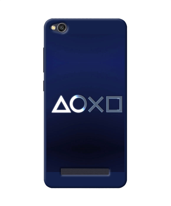 Aoxo Logo Redmi 4a Back Cover