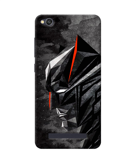 Batman Black Side Face Redmi 4a Back Cover