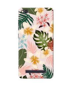 Leaf Print Redmi 4a Back Cover