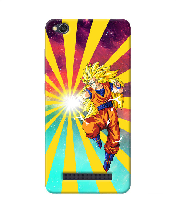 Goku Super Saiyan Redmi 4a Back Cover