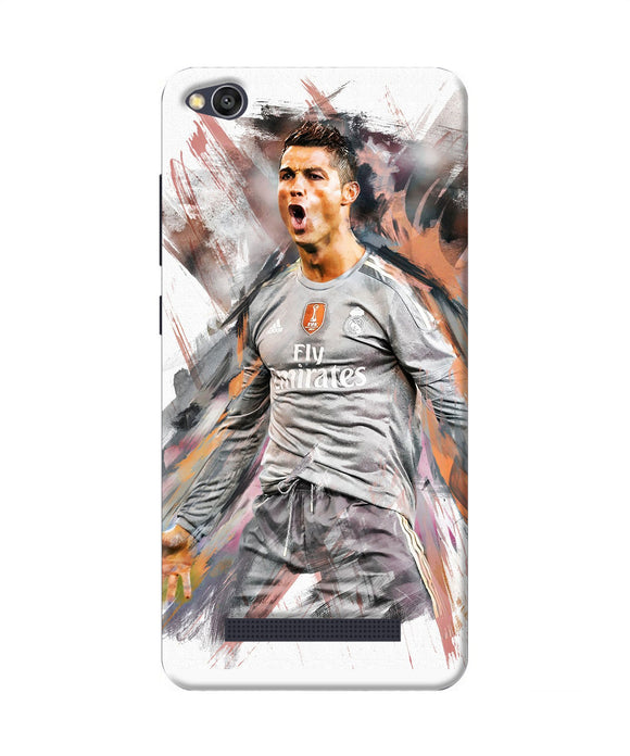 Ronaldo Poster Redmi 4a Back Cover