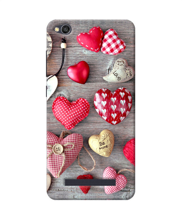 Heart Gifts Redmi 4a Back Cover