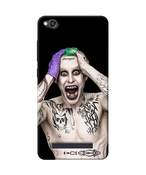 Tatoos Joker Redmi 4a Back Cover