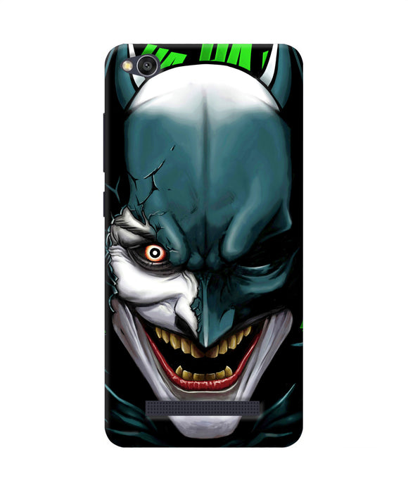 Batman Joker Smile Redmi 4a Back Cover