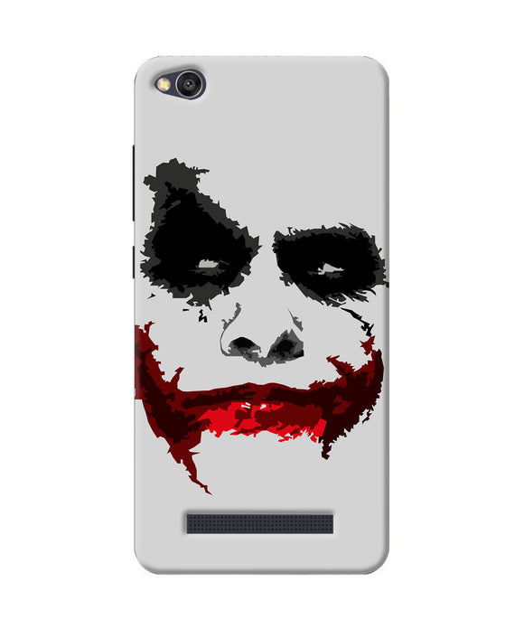 Joker Dark Knight Red Smile Redmi 4a Back Cover