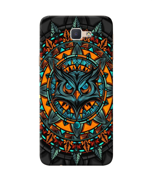Angry Owl Art Samsung J7 Prime Back Cover