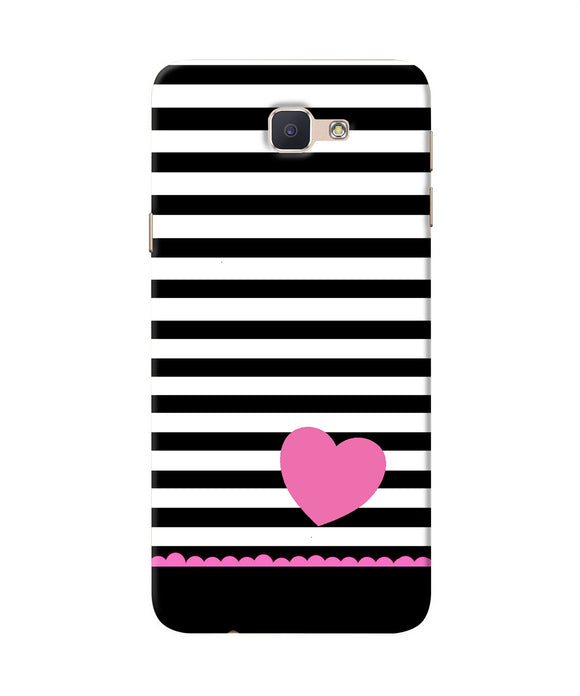 Abstract Heart Samsung J7 Prime Back Cover