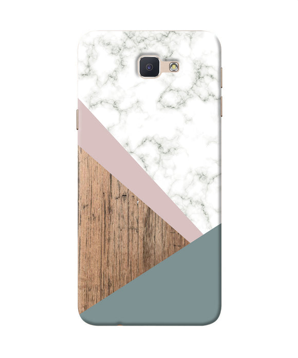 Marble Wood Abstract Samsung J7 Prime Back Cover