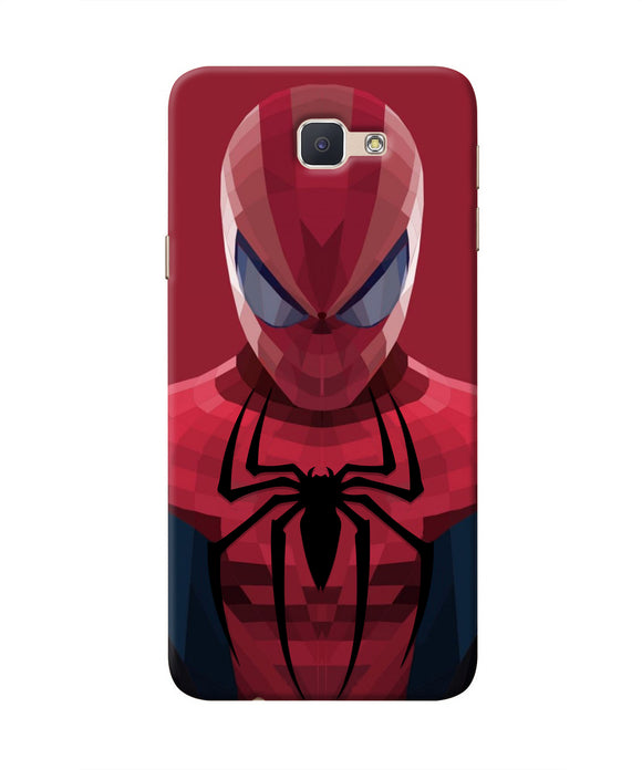 Spiderman Art Samsung J7 Prime Real 4D Back Cover
