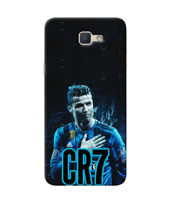 Christiano Ronaldo Blue Samsung J7 Prime Real 4D Back Cover