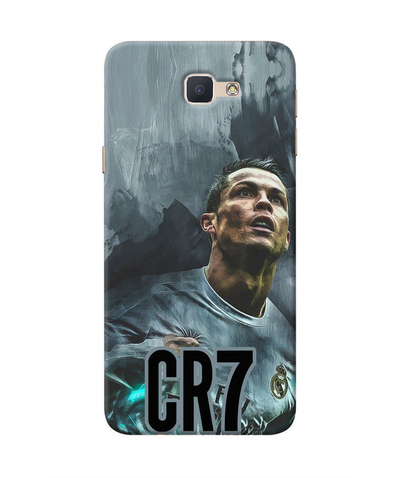 Christiano Ronaldo Grey Samsung J7 Prime Real 4D Back Cover